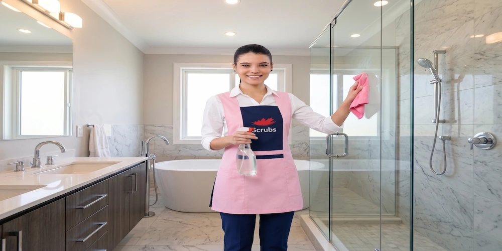 Best Bathroom Cleaning Service in Qatar with Scrubs