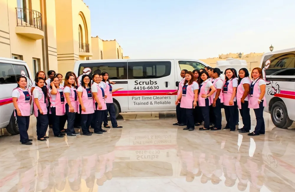 Scrubs Qatar Professional Cleaning Team in Doha