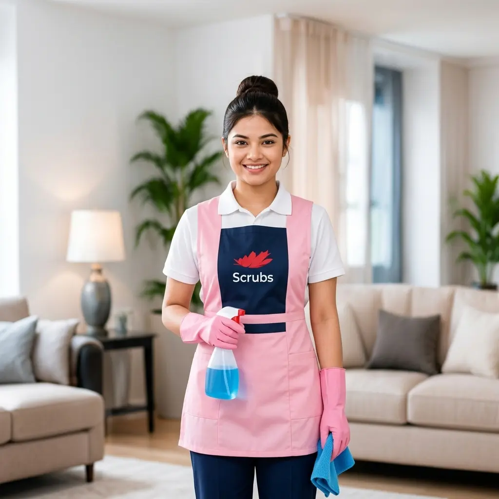 Scrubs professional house cleaning in Qatar